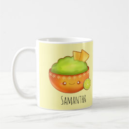 アボカドグアカモールとトルティーヤチップ コーヒーマグカップ