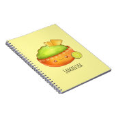 アボカドグアカモールとトルティーヤチップ ノートブック (右側)