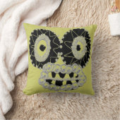 アボカドグリーンのソファ枕を見る クッション (ブランケット)