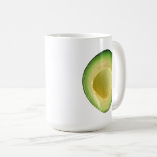 アボカドグリーングアカモール4月 コーヒーマグカップ (正面右)