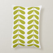 アボカドグリーンバdsミッドセンチュリー装飾枕 アクセントクッション (裏面(縦))