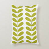 アボカドグリーンバdsミッドセンチュリー装飾枕 アクセントクッション (正面(垂直))