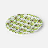 アボカドグリーンビーガングルメベゲテリアングルメ ペーパープレート (アングル)