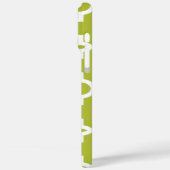 アボカドグリーンモロッコタイルパーソナライズされたiPhone Case-Mate iPhoneケース (裏面 / 左)