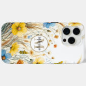 アボカドグリーンモロッコタイルパーソナライズされたiPhone Case-Mate iPhoneケース (裏面 (横))