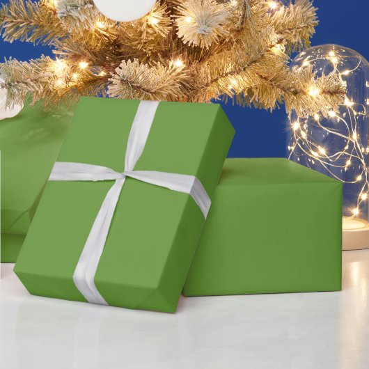 アボカドグリーン ラッピングペーパー (クリスマス)