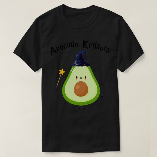 アボカドケダヴラアボカド愛好家ギフト Tシャツ (デザイン正面)