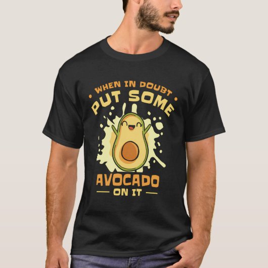 アボカドケトケトダイエット健康食品グルメ Tシャツ (正面)