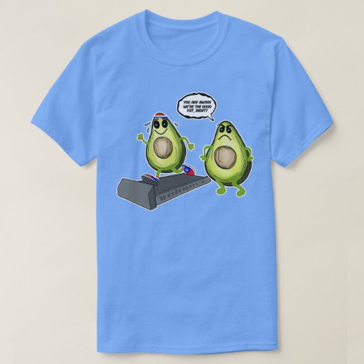 アボカドザグッドファット1 Tシャツ (デザイン正面)