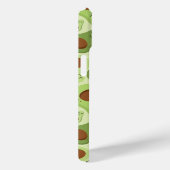 アボカドスかわいいハッピーアボカドパターン Case-Mate iPhoneケース (裏面 / 右)