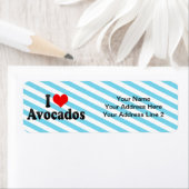 アボカドスが大好き ラベル (インサイチュ)