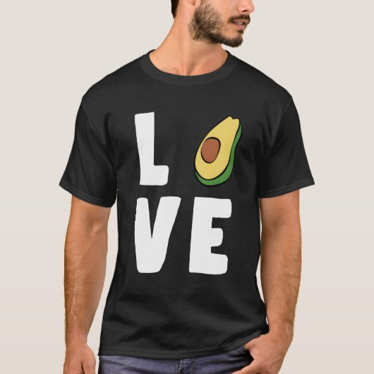 アボカドスが大好き Tシャツ (正面)