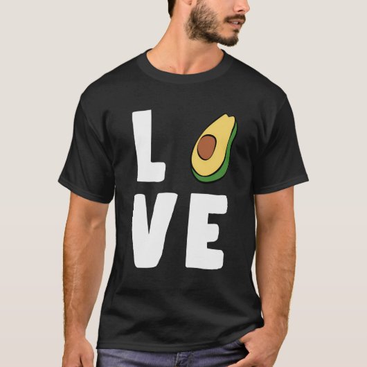 アボカドスが大好き Tシャツ (正面)