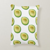 アボカドスグアカモールグリーン4ロビン アクセントクッション (裏面(縦))