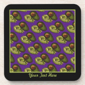 アボカドスプラスチックのコースター コースター (正面)