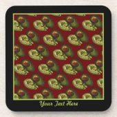 アボカドスプラスチックのコースター コースター (正面)