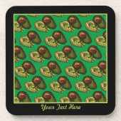 アボカドスプラスチックのコースター コースター (正面)