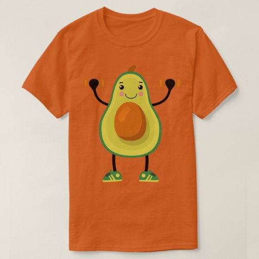 アボカドスポーツ1 Tシャツ (デザイン正面)