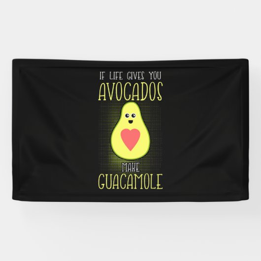 アボカドスメイクグアカモール 横断幕 (横)