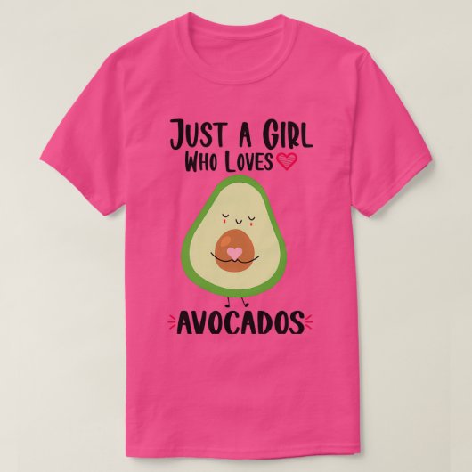 アボカドス愛好家女性ギフトクラシックTシャツ Tシャツ (デザイン正面)