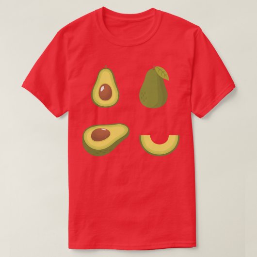 アボカドセット2 Tシャツ (デザイン正面)