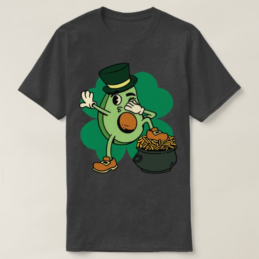 アボカドセントパトリック Tシャツ (デザイン正面)
