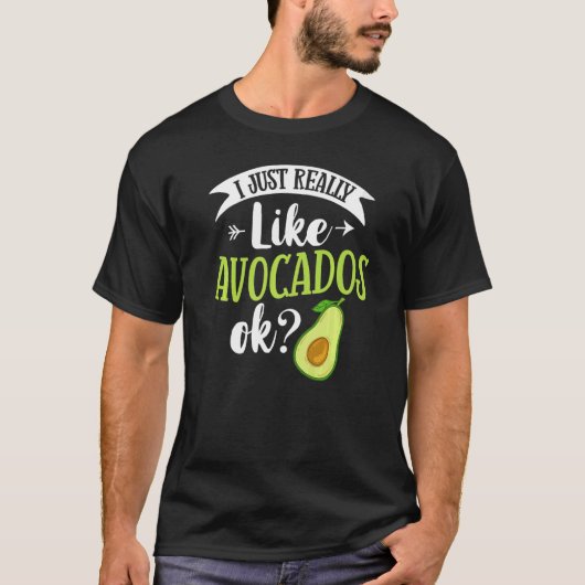 アボカドツリーメキシコフルーツ油ナシ植物ディップ Tシャツ (正面)
