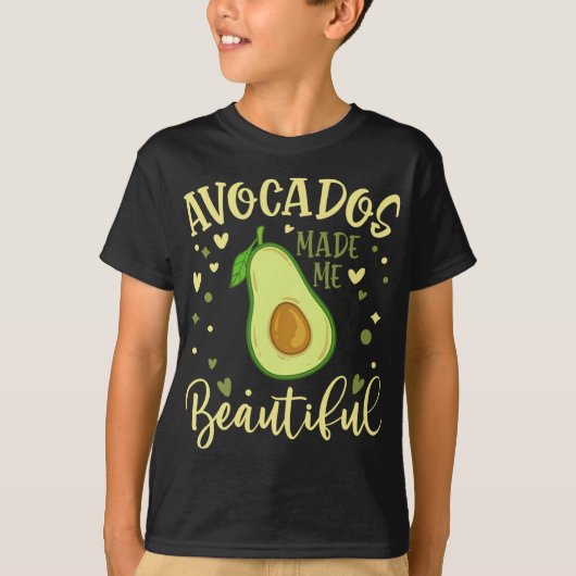 アボカドツリーメキシコフルーツ油ナシ植物ディップ Tシャツ (正面)
