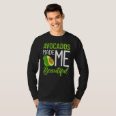 アボカドツリーメキシコフルーツ油ナシ植物ディップ Tシャツ (正面フル)