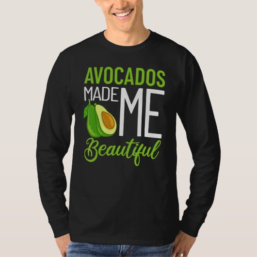 アボカドツリーメキシコフルーツ油ナシ植物ディップ Tシャツ (正面)