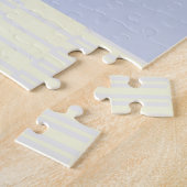 アボカドツリー赤面ミュート幾何学ピンク ジグソーパズル (側面)