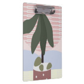 アボカドツリー赤面ミュート幾何学模様 クリップボード (右)