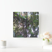 アボカドツリー スクエア壁時計 (ホーム)