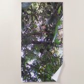 アボカドツリー ビーチタオル (正面)