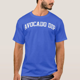 アボカドディップヴィンテージスポーツカレッジジムアーチおもしろい Tシャツ