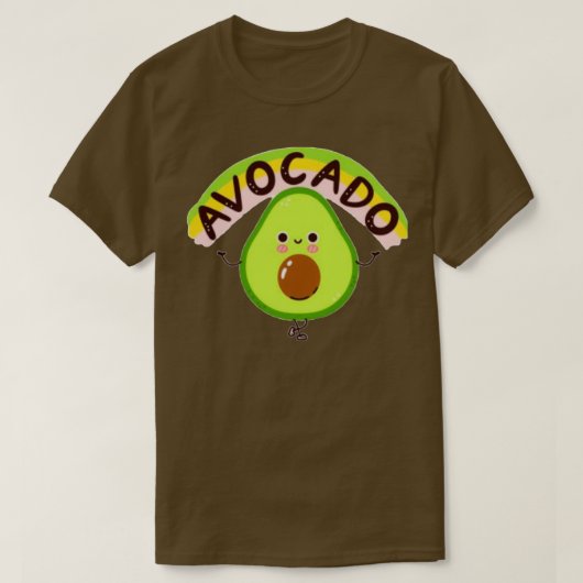アボカドディップ4 Tシャツ (デザイン正面)