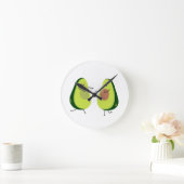 アボカドデザイン ラウンド壁時計 (ホーム)