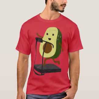 アボカドトレッドミルランナートレーニングおもしろいギフトアイディア1 Tシャツ