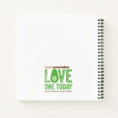 アボカドトーストノートブック ノートブック (裏面)