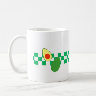 アボカドトーストヴィンテージおもしろいレトロビベス コーヒーマグカップ