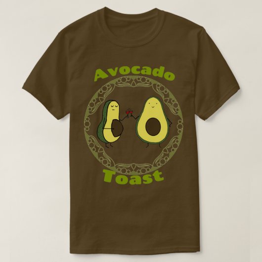 アボカドトースト33 Tシャツ (デザイン正面)