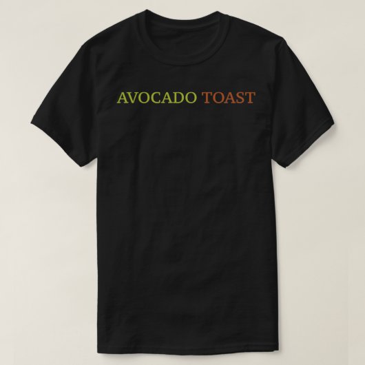 アボカドトースト37 Tシャツ (デザイン正面)