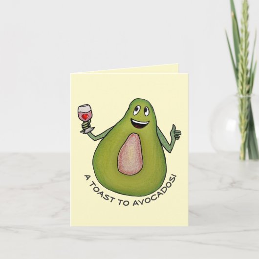 アボカドトースト カード (正面)