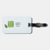 アボカドトースト ラゲッジタグ (裏面横)