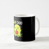 アボカドハロウィーン コーヒーマグカップ (正面右)