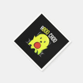 アボカドハロウィーン スタンダードカクテルナプキン (角)