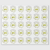 アボカドバレンタイン ラッピングペーパー (フラット)