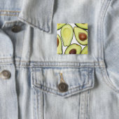 アボカドパターン 缶バッジ (インサイチュ)