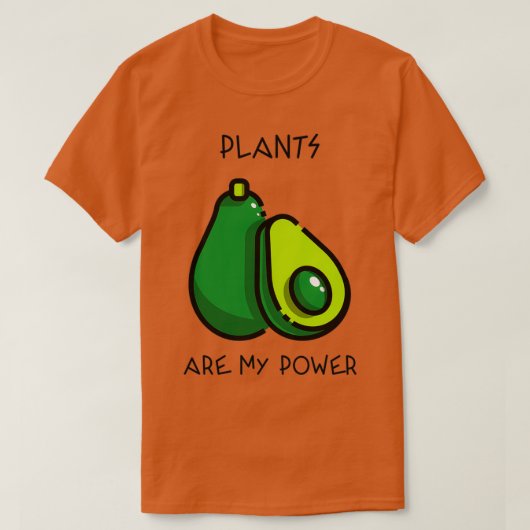 アボカドパワー2 Tシャツ (デザイン正面)