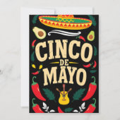 アボカドパーティーはがき 招待状 (正面)